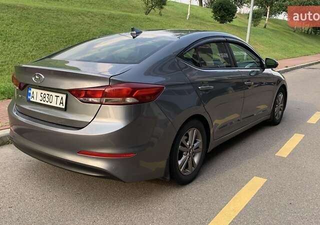 Сірий Хендай Елантра, об'ємом двигуна 2 л та пробігом 165 тис. км за 10700 $, фото 9 на Automoto.ua