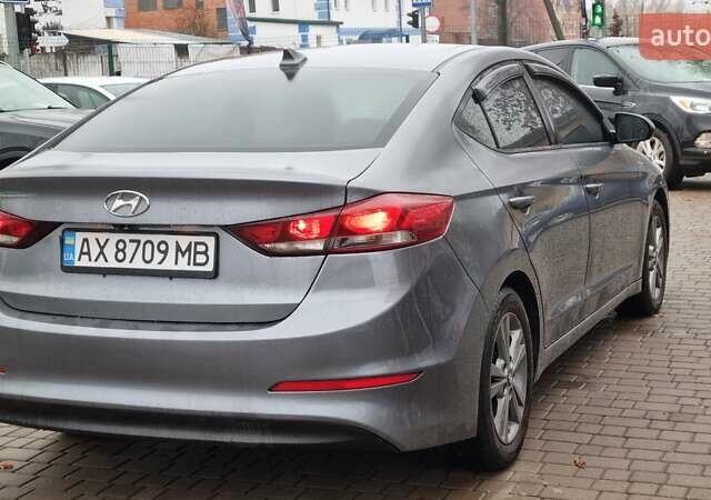 Серый Хендай Элантра, объемом двигателя 2 л и пробегом 89 тыс. км за 11100 $, фото 7 на Automoto.ua