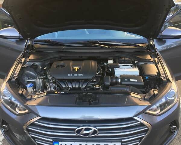 Серый Хендай Элантра, объемом двигателя 2 л и пробегом 183 тыс. км за 15000 $, фото 22 на Automoto.ua