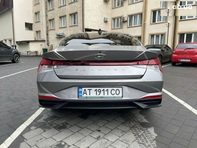 Серый Хендай Элантра, объемом двигателя 1.6 л и пробегом 56 тыс. км за 7200 $, фото 6 на Automoto.ua