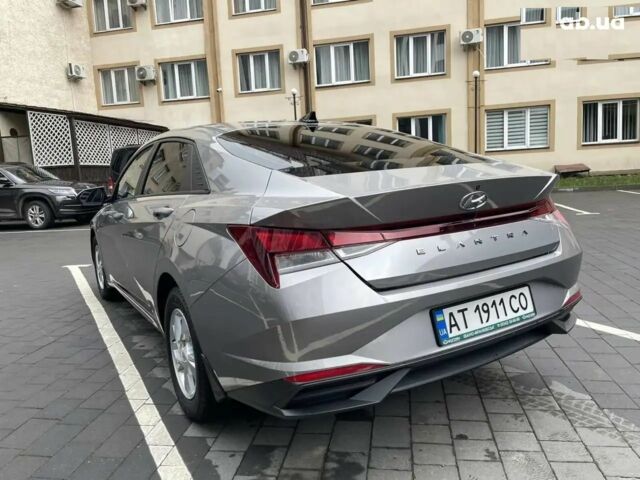 Серый Хендай Элантра, объемом двигателя 1.6 л и пробегом 56 тыс. км за 7200 $, фото 9 на Automoto.ua