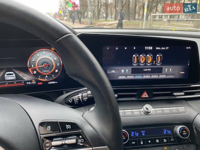 Серый Хендай Элантра, объемом двигателя 2 л и пробегом 64 тыс. км за 23000 $, фото 17 на Automoto.ua