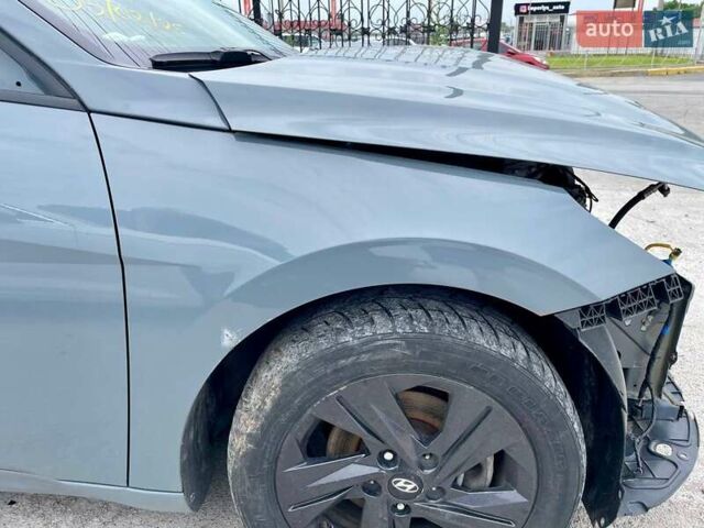Серый Хендай Элантра, объемом двигателя 2 л и пробегом 83 тыс. км за 7800 $, фото 16 на Automoto.ua