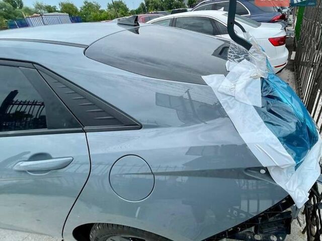 Серый Хендай Элантра, объемом двигателя 2 л и пробегом 83 тыс. км за 8200 $, фото 13 на Automoto.ua