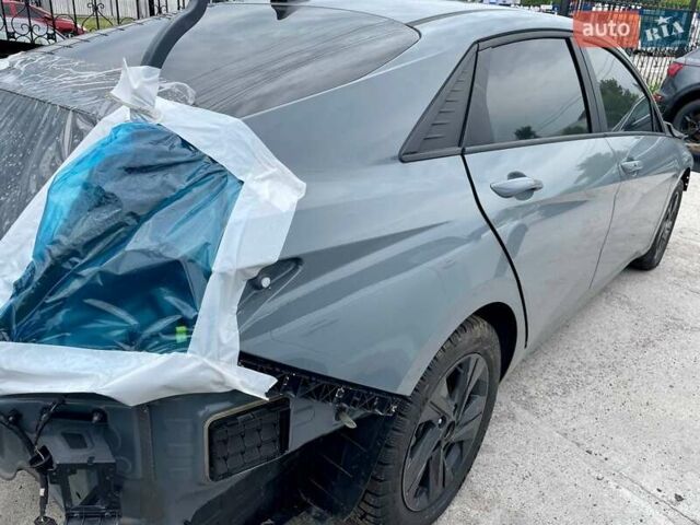 Серый Хендай Элантра, объемом двигателя 2 л и пробегом 83 тыс. км за 8200 $, фото 18 на Automoto.ua