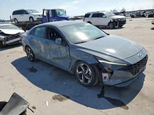 Сірий Хендай Елантра, об'ємом двигуна 2 л та пробігом 58 тис. км за 14500 $, фото 5 на Automoto.ua