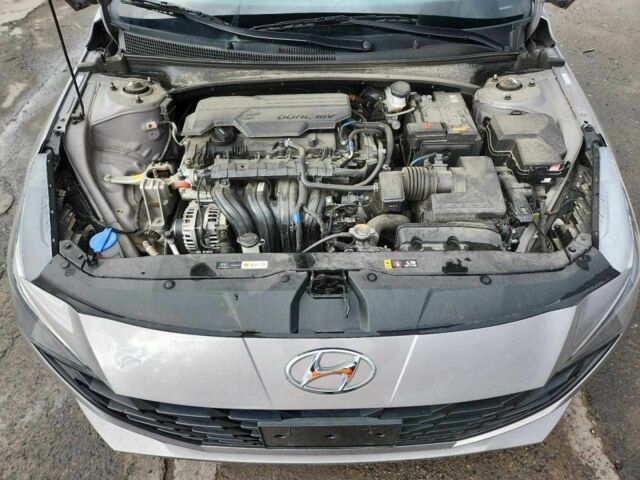 Серый Хендай Элантра, объемом двигателя 2 л и пробегом 45 тыс. км за 3600 $, фото 10 на Automoto.ua