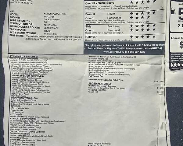 Сірий Хендай Елантра, об'ємом двигуна 1.58 л та пробігом 34 тис. км за 23000 $, фото 4 на Automoto.ua