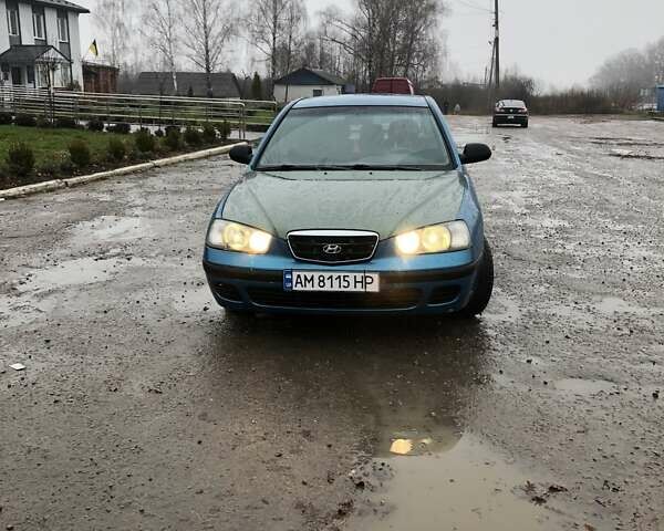 Синий Хендай Элантра, объемом двигателя 2 л и пробегом 300 тыс. км за 2050 $, фото 7 на Automoto.ua
