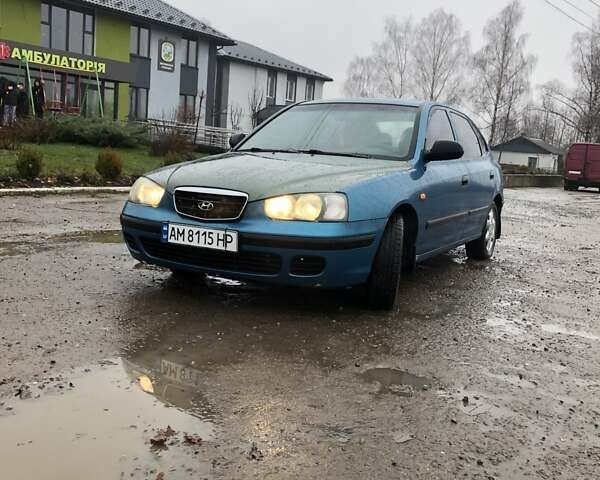 Синий Хендай Элантра, объемом двигателя 2 л и пробегом 300 тыс. км за 2050 $, фото 8 на Automoto.ua