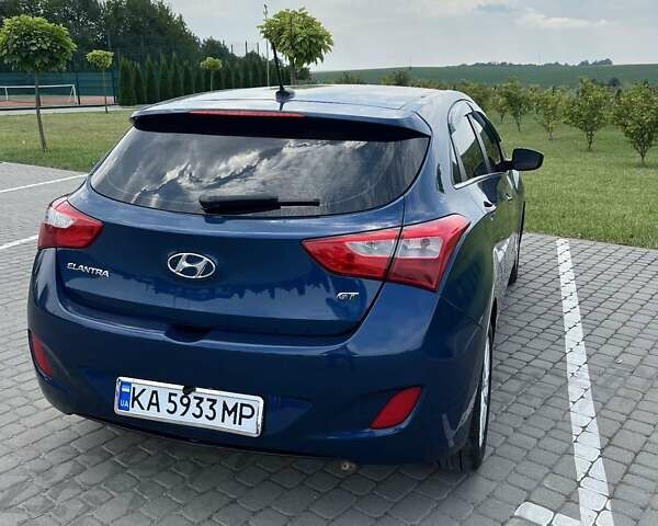 Синий Хендай Элантра, объемом двигателя 2 л и пробегом 140 тыс. км за 9500 $, фото 5 на Automoto.ua