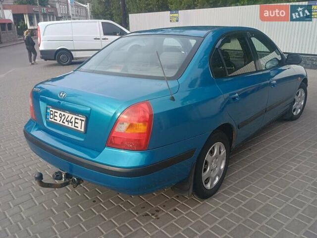Синий Хендай Элантра, объемом двигателя 1.6 л и пробегом 320 тыс. км за 2800 $, фото 2 на Automoto.ua