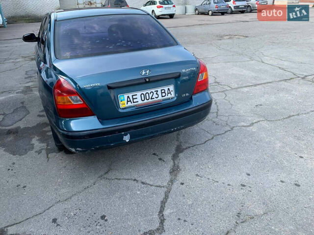 Хендай Элантра 2002 в Днепре (Днепропетровске) на Automoto.ua Синий Хендай Элантра, объемом двигателя 1.6 л и пробегом 326 тыс. км за 2400 $, фото 3 на Automoto.ua