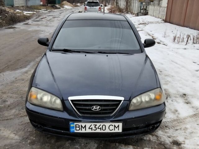 Синий Хендай Элантра, объемом двигателя 1.6 л и пробегом 367 тыс. км за 3800 $, фото 1 на Automoto.ua