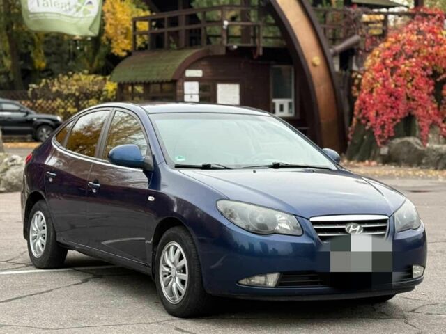 Синий Хендай Элантра, объемом двигателя 2 л и пробегом 284 тыс. км за 5499 $, фото 1 на Automoto.ua