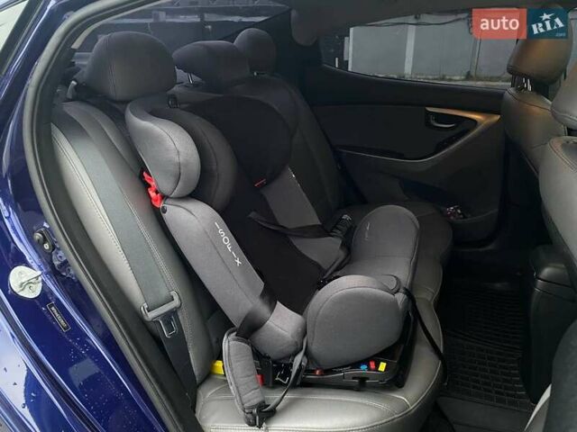 Синий Хендай Элантра, объемом двигателя 1.8 л и пробегом 215 тыс. км за 7990 $, фото 25 на Automoto.ua