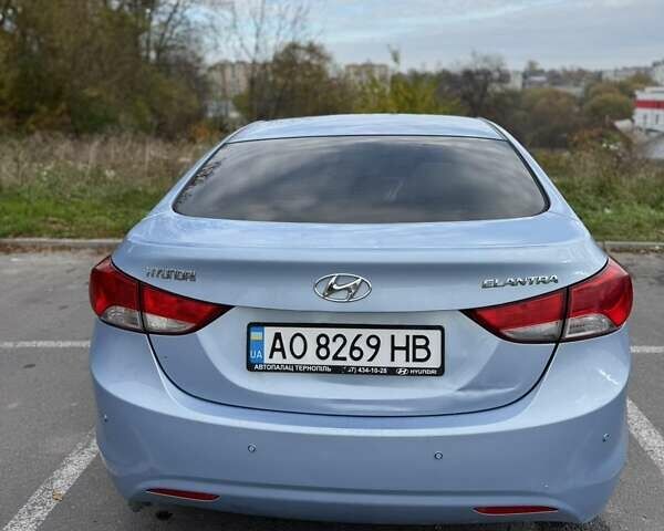 Синий Хендай Элантра, объемом двигателя 1.8 л и пробегом 187 тыс. км за 9950 $, фото 10 на Automoto.ua