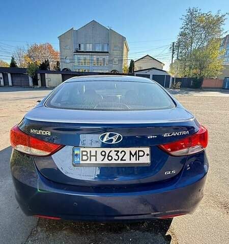 Синий Хендай Элантра, объемом двигателя 1.8 л и пробегом 254 тыс. км за 7500 $, фото 3 на Automoto.ua