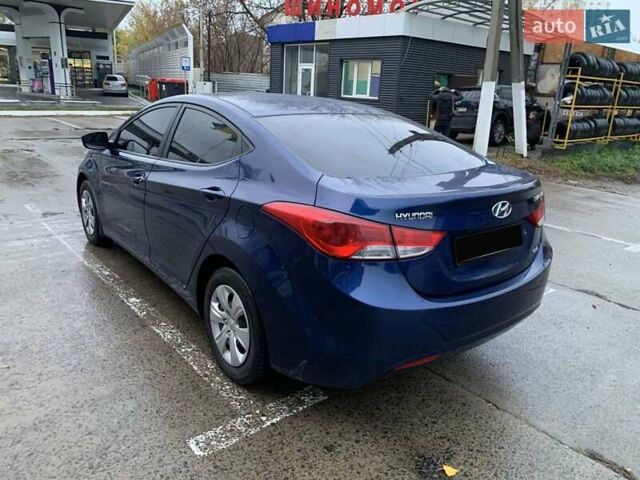 Хендай Элантра 2013 в Харькове на Automoto.ua Синий Хендай Элантра, объемом двигателя 1.59 л и пробегом 63 тыс. км за 9800 $, фото 8 на Automoto.ua