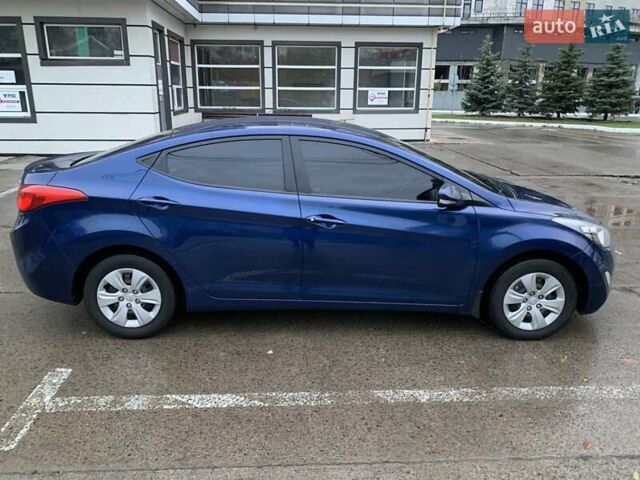 Хендай Элантра 2013 в Харькове на Automoto.ua Синий Хендай Элантра, объемом двигателя 1.59 л и пробегом 63 тыс. км за 9800 $, фото 12 на Automoto.ua