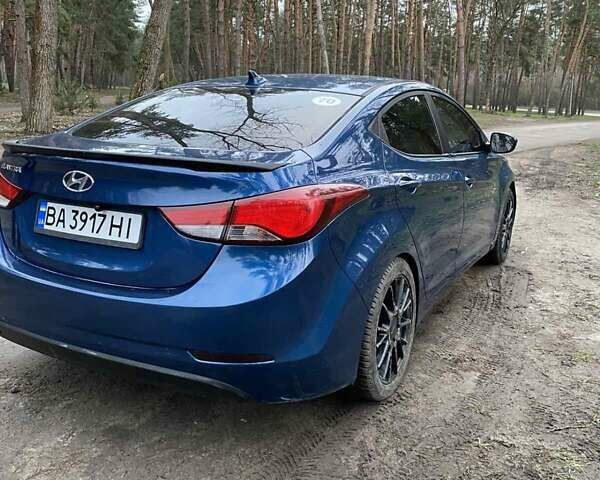 Синий Хендай Элантра, объемом двигателя 1.8 л и пробегом 166 тыс. км за 7000 $, фото 1 на Automoto.ua