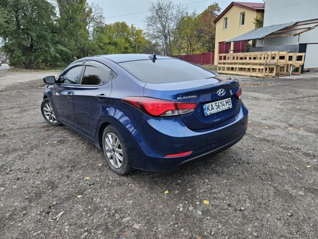 Синий Хендай Элантра, объемом двигателя 1.8 л и пробегом 169 тыс. км за 8250 $, фото 1 на Automoto.ua