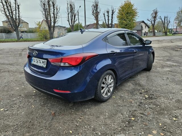 Синий Хендай Элантра, объемом двигателя 1.8 л и пробегом 169 тыс. км за 8250 $, фото 3 на Automoto.ua