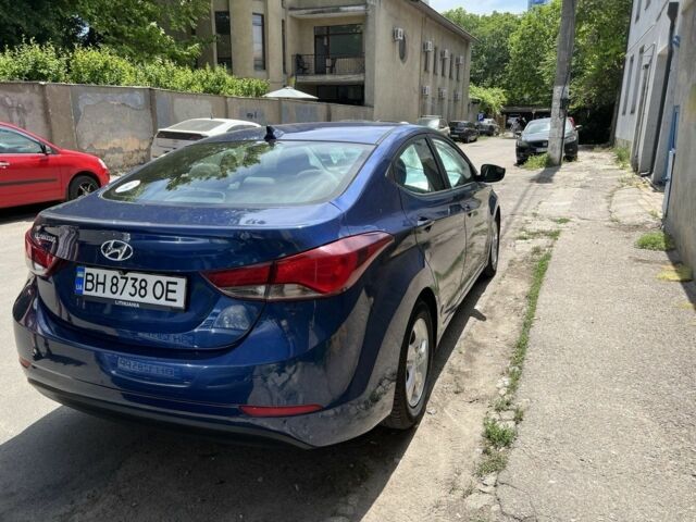 Синій Хендай Елантра, об'ємом двигуна 1.8 л та пробігом 116 тис. км за 9100 $, фото 3 на Automoto.ua