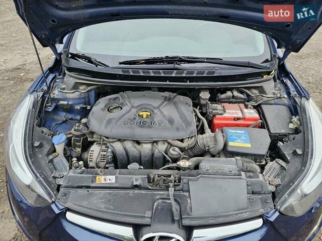Хендай Элантра 2014 в Киеве на Automoto.ua Синий Хендай Элантра, объемом двигателя 1.8 л и пробегом 169 тыс. км за 8250 $, фото 5 на Automoto.ua