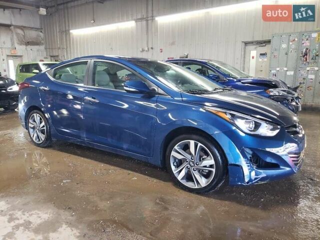 Синій Хендай Елантра, об'ємом двигуна 1.8 л та пробігом 59 тис. км за 1200 $, фото 3 на Automoto.ua