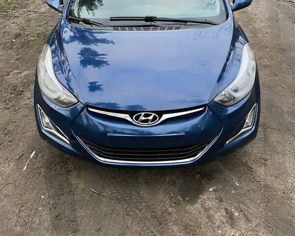 Синий Хендай Элантра, объемом двигателя 1.8 л и пробегом 166 тыс. км за 7000 $, фото 3 на Automoto.ua