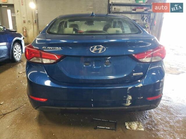 Синій Хендай Елантра, об'ємом двигуна 1.8 л та пробігом 59 тис. км за 1200 $, фото 5 на Automoto.ua