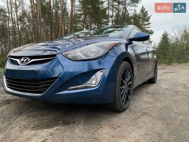 Синий Хендай Элантра, объемом двигателя 1.8 л и пробегом 166 тыс. км за 7000 $, фото 18 на Automoto.ua