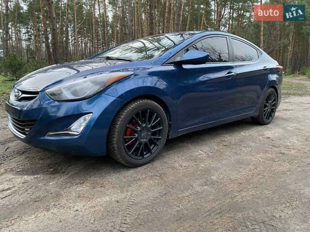 Синий Хендай Элантра, объемом двигателя 1.8 л и пробегом 166 тыс. км за 7000 $, фото 16 на Automoto.ua