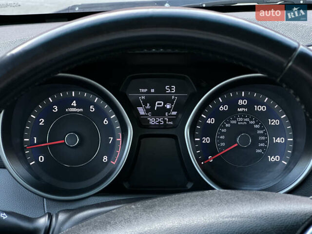 Хендай Элантра 2015 в Киеве на Automoto.ua Синий Хендай Элантра, объемом двигателя 1.8 л и пробегом 124 тыс. км за 8900 $, фото 8 на Automoto.ua