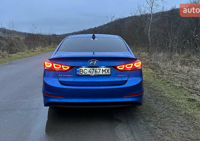 Синий Хендай Элантра, объемом двигателя 2 л и пробегом 145 тыс. км за 11500 $, фото 1 на Automoto.ua