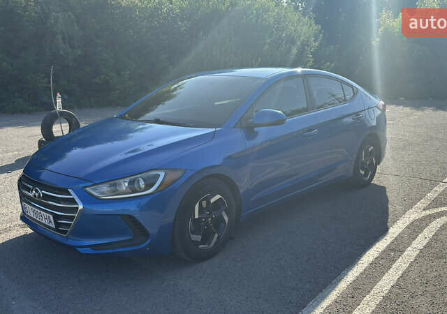 Синій Хендай Елантра, об'ємом двигуна 2 л та пробігом 207 тис. км за 10200 $, фото 2 на Automoto.ua