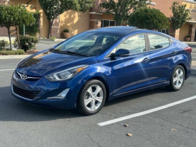 Синий Хендай Элантра, объемом двигателя 1.8 л и пробегом 72 тыс. км за 6300 $, фото 2 на Automoto.ua