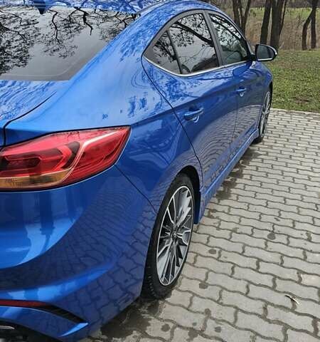 Синій Хендай Елантра, об'ємом двигуна 1.59 л та пробігом 125 тис. км за 10900 $, фото 12 на Automoto.ua