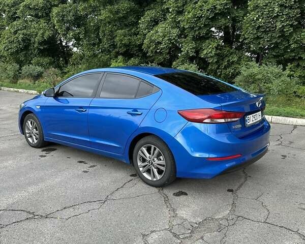 Синий Хендай Элантра, объемом двигателя 1.58 л и пробегом 150 тыс. км за 10900 $, фото 3 на Automoto.ua