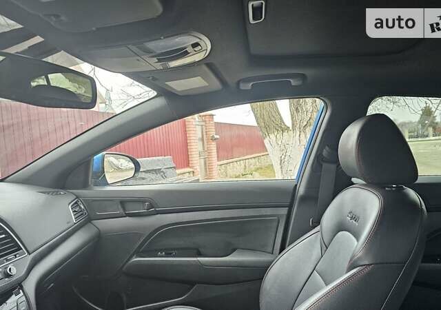 Синій Хендай Елантра, об'ємом двигуна 1.59 л та пробігом 125 тис. км за 10900 $, фото 36 на Automoto.ua