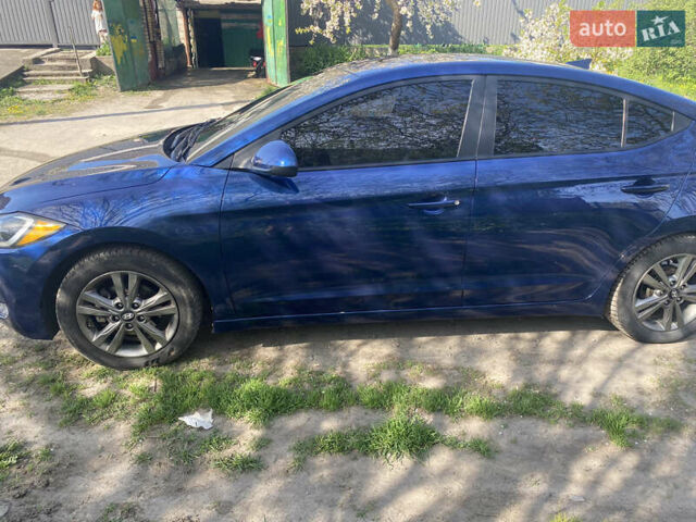 Синий Хендай Элантра, объемом двигателя 2 л и пробегом 153 тыс. км за 12900 $, фото 7 на Automoto.ua