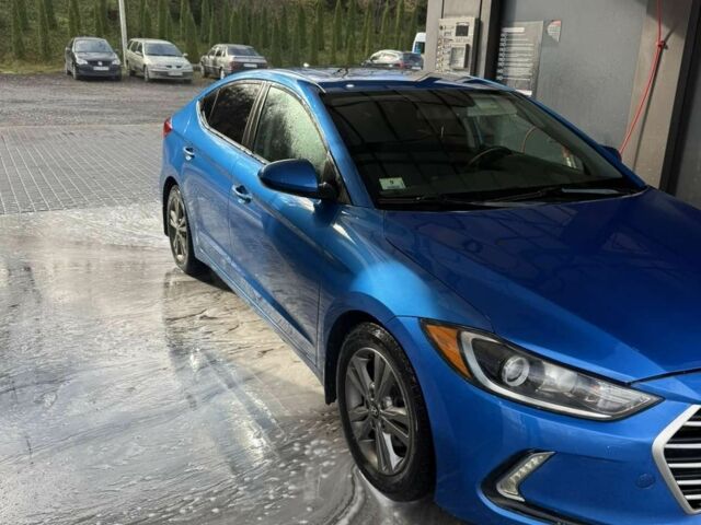 Синий Хендай Элантра, объемом двигателя 2 л и пробегом 180 тыс. км за 11000 $, фото 3 на Automoto.ua