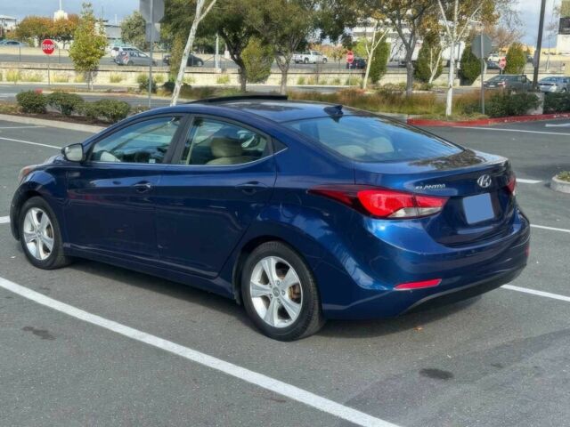 Синий Хендай Элантра, объемом двигателя 1.8 л и пробегом 72 тыс. км за 6300 $, фото 5 на Automoto.ua