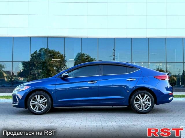 Синий Хендай Элантра, объемом двигателя 2 л и пробегом 93 тыс. км за 12999 $, фото 6 на Automoto.ua