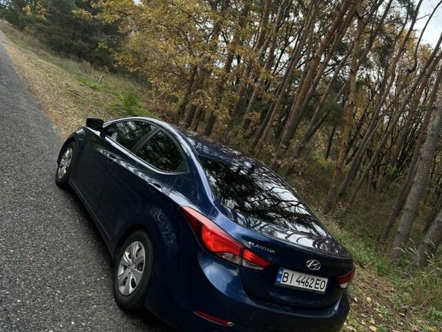 Синий Хендай Элантра, объемом двигателя 1.8 л и пробегом 200 тыс. км за 8900 $, фото 10 на Automoto.ua