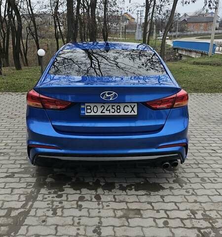 Синій Хендай Елантра, об'ємом двигуна 1.59 л та пробігом 125 тис. км за 10900 $, фото 14 на Automoto.ua