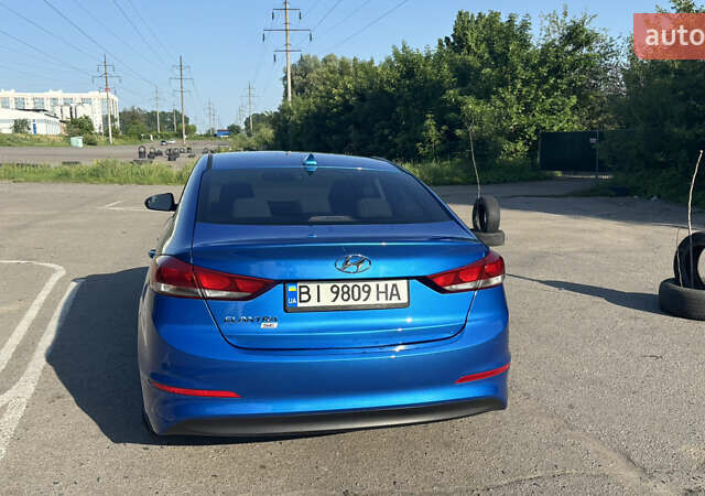 Синій Хендай Елантра, об'ємом двигуна 2 л та пробігом 207 тис. км за 10200 $, фото 5 на Automoto.ua