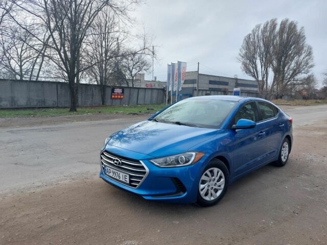 Синий Хендай Элантра, объемом двигателя 2 л и пробегом 80 тыс. км за 10500 $, фото 1 на Automoto.ua