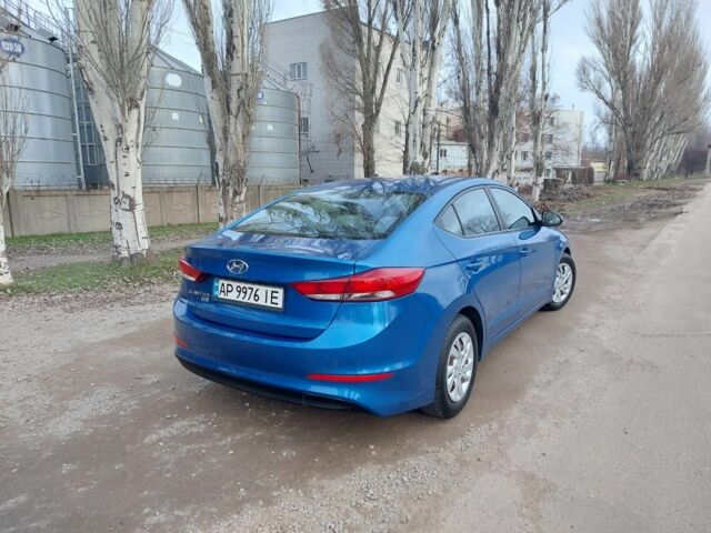 Синий Хендай Элантра, объемом двигателя 2 л и пробегом 80 тыс. км за 10500 $, фото 5 на Automoto.ua